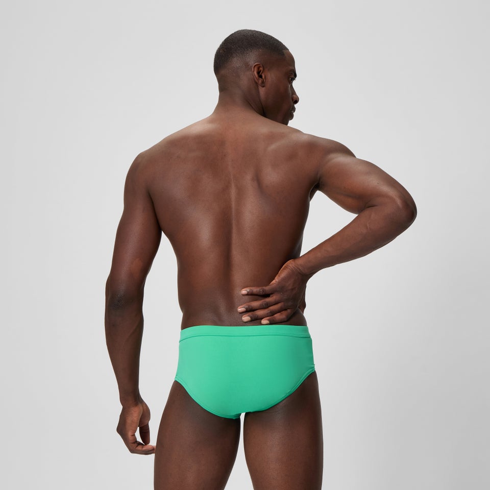 Men's The Speedo Solid 5" Brief Green