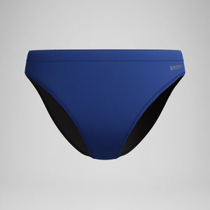 Bas de bikini classique pour femmes, bleu/noir