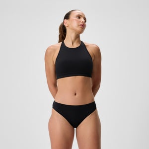 Bas de bikini classique pour femmes, noir