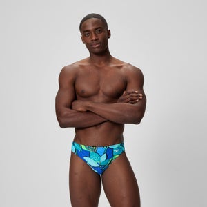 Men's Beachstar Printed 2" Brief Blue
