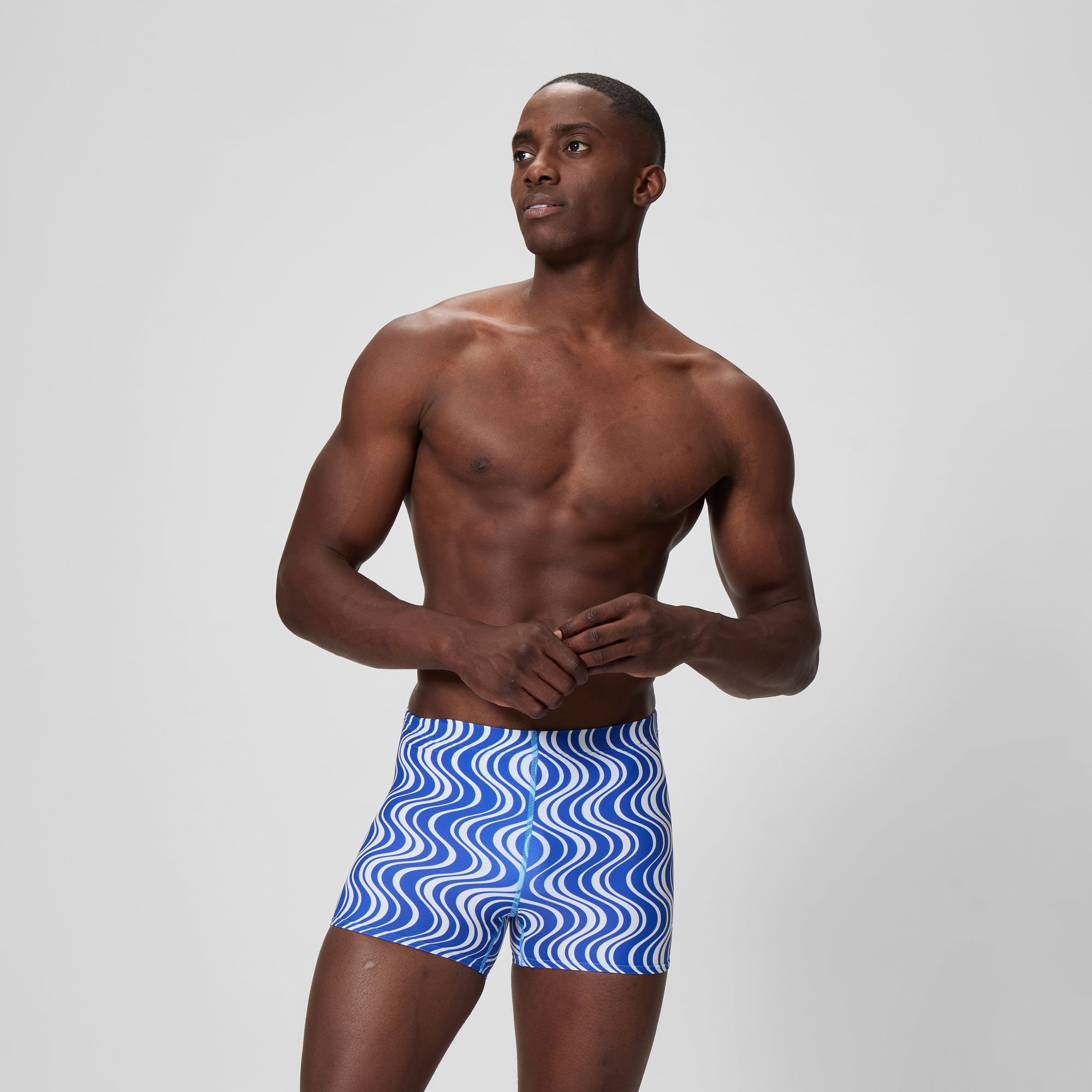 Men's Beachstar Printed Square Leg Coral/Gray | Speedo USA