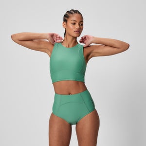 Women's Ocean Flex Crop Top Green
