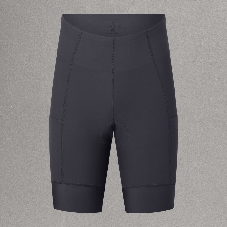Damen Loop Shorts - Carbon Grau