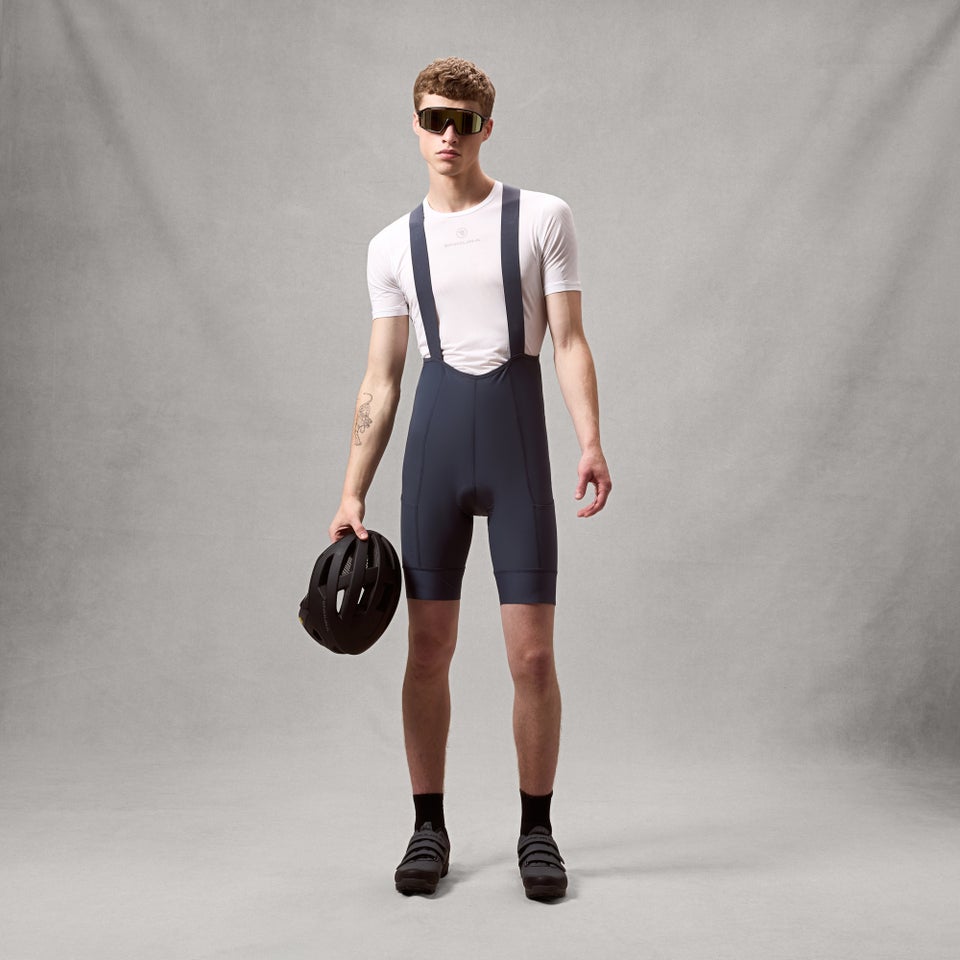 Men's Loop Bib Shorts - Carbon Grey