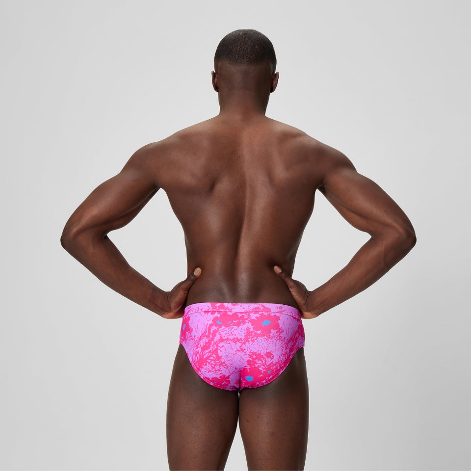 Men's The Speedo Printed 3" Brief Pink