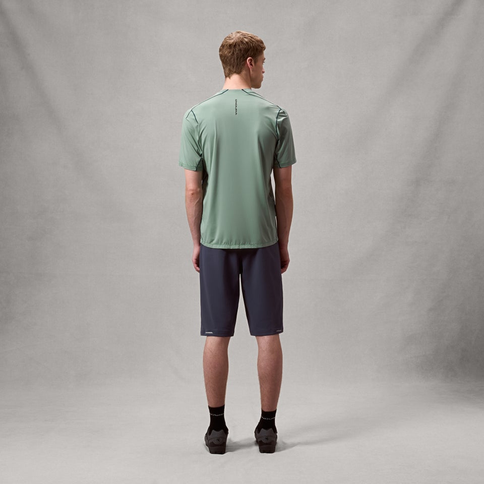 Men's AllTrack Rout S/S Tech Tee - Sage Green