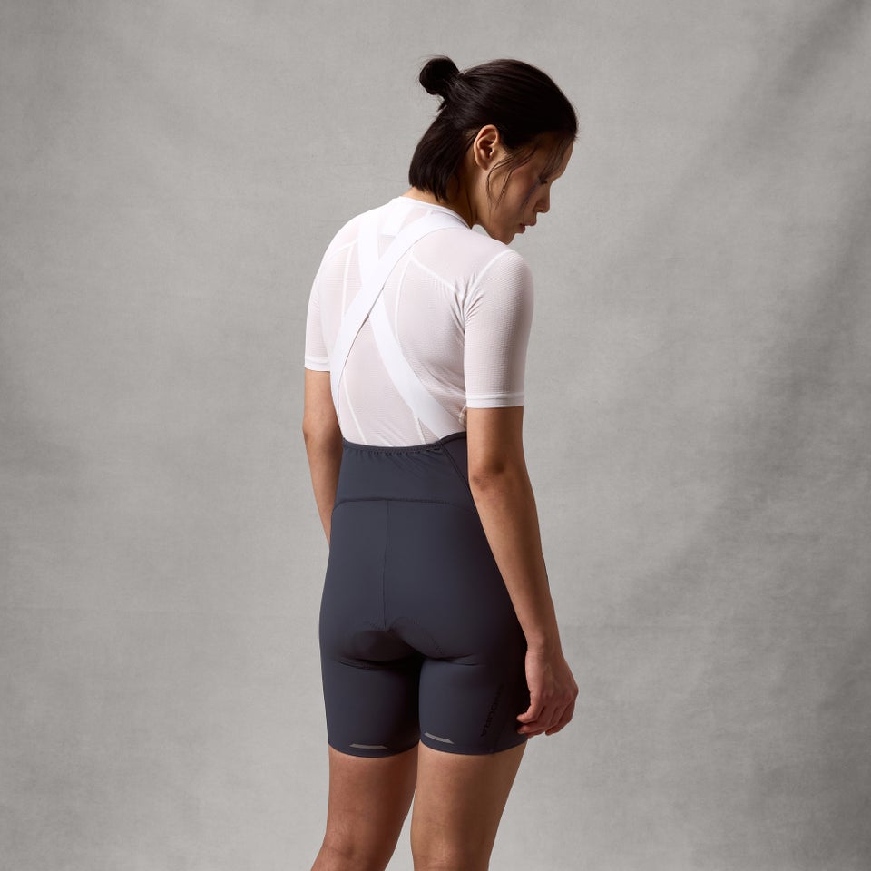 Women's Loop Bib Shorts - Carbon Grey