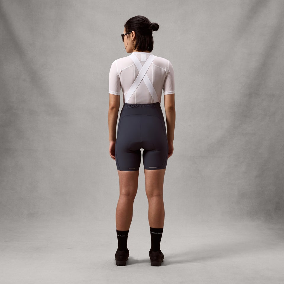 Women's Loop Bib Shorts - Carbon Grey