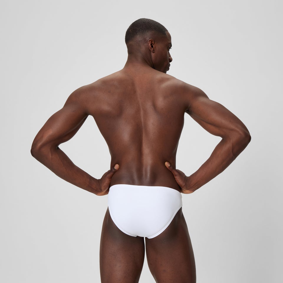 Men's The Speedo Solid 1.5" Brief White