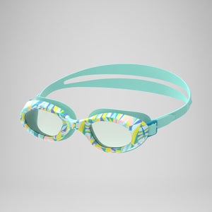 SPEEDO JR FUTURA HYDRO PRT GRN - ONE SIZE