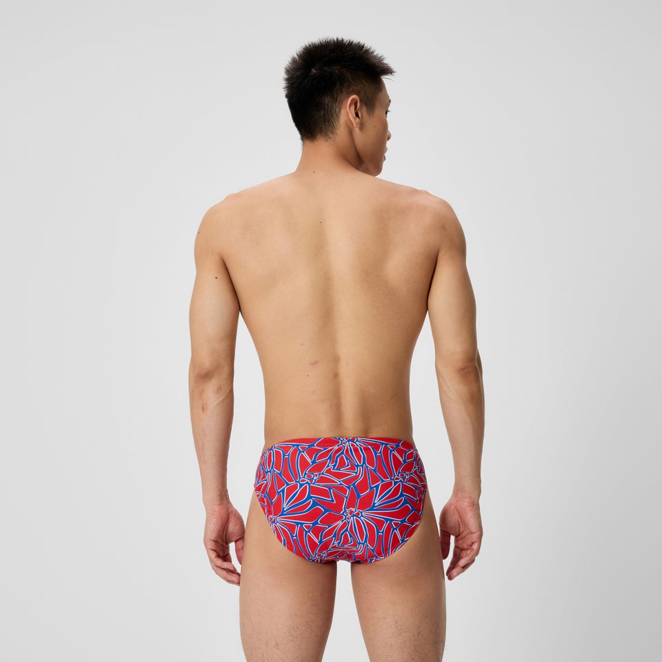 Men's Club Training Printed Brief Red/White/Blue