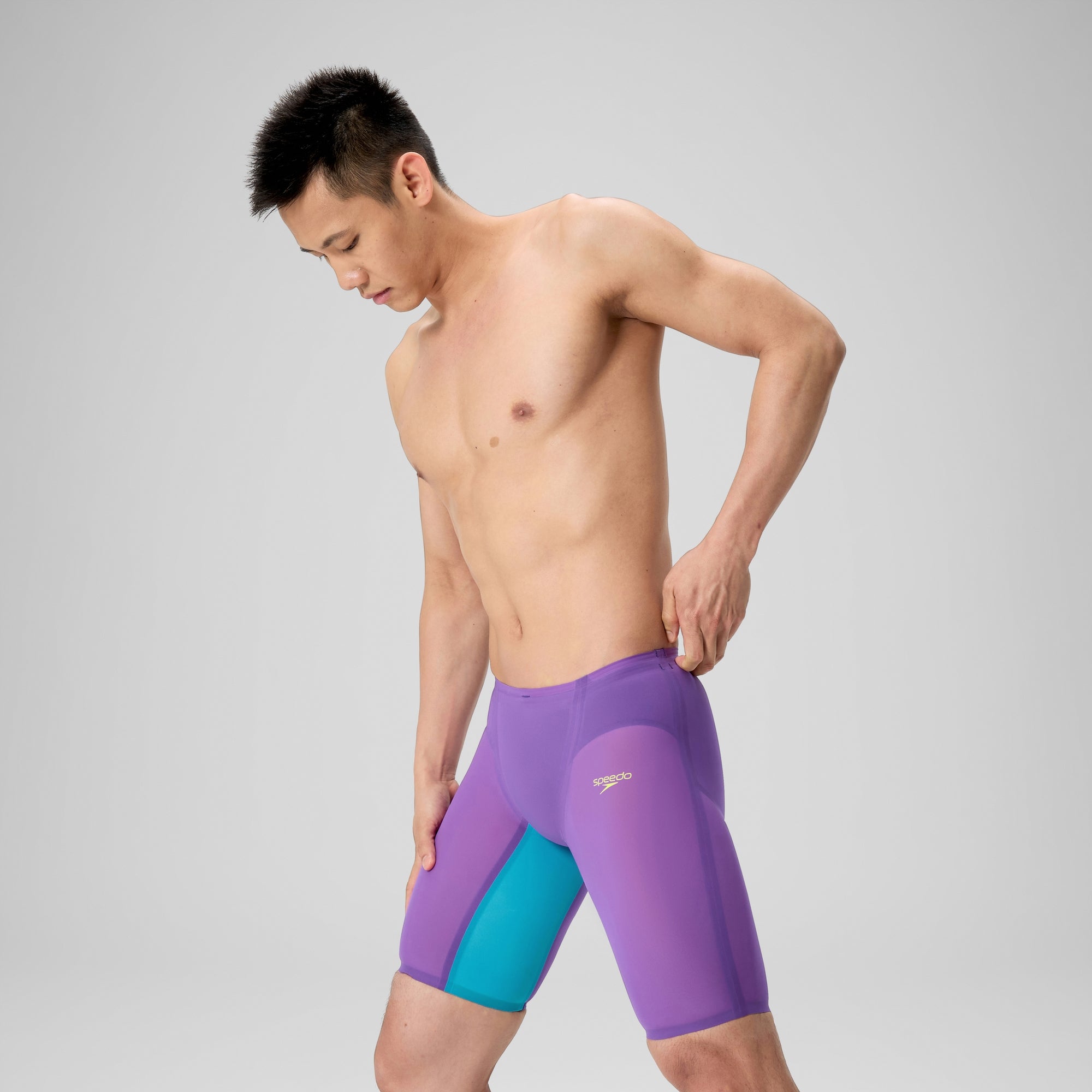 Men's Fastskin LZR Pure Valor 2.0 Jammer Purple/Blue | Speedo USA