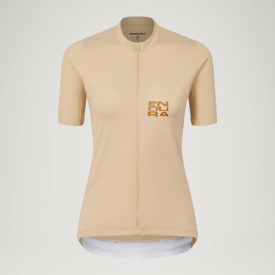 Damen AllTrack Ride K/A Trikot - Sand