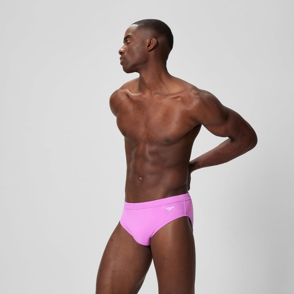 Men's The Speedo Solid 3" Brief Pink