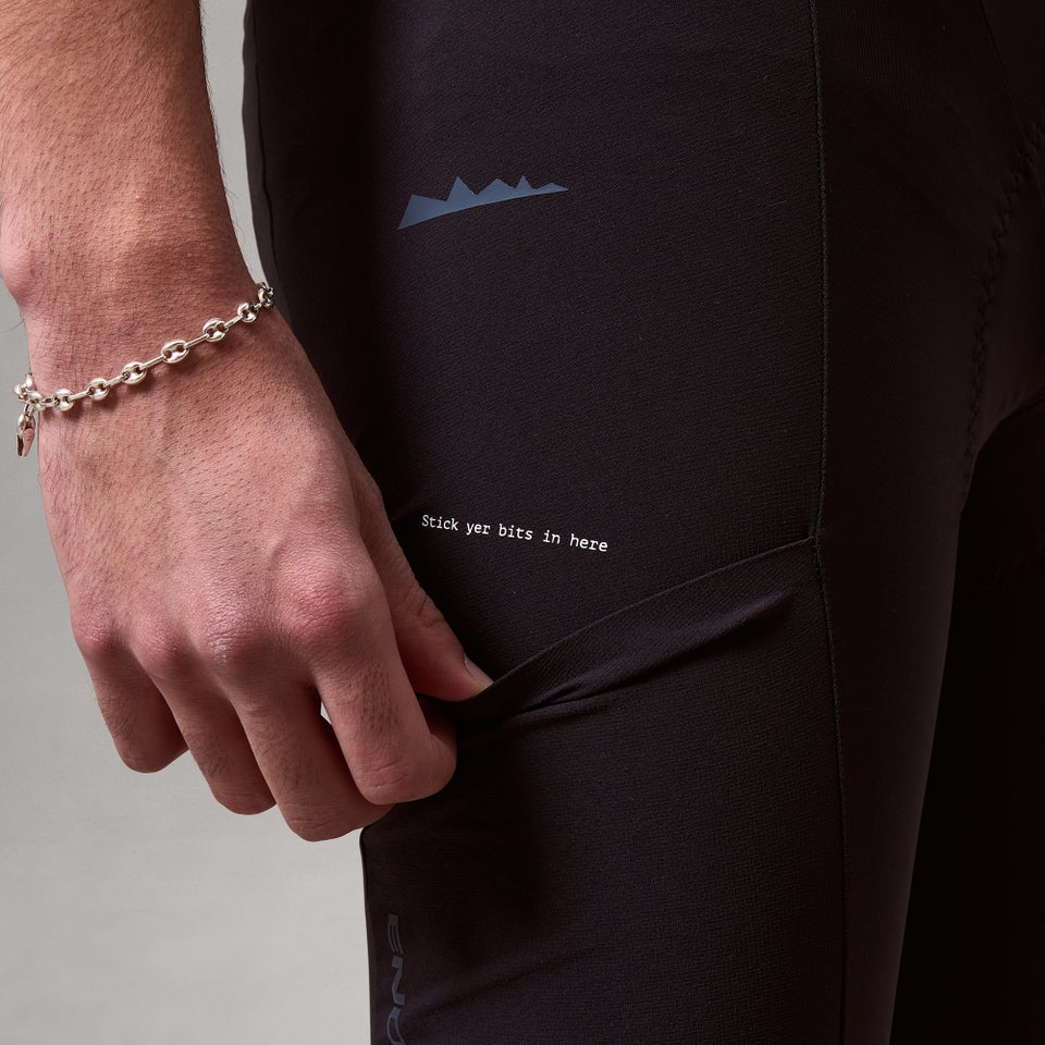 Men's AllTrack Ride Bib Shorts - Black