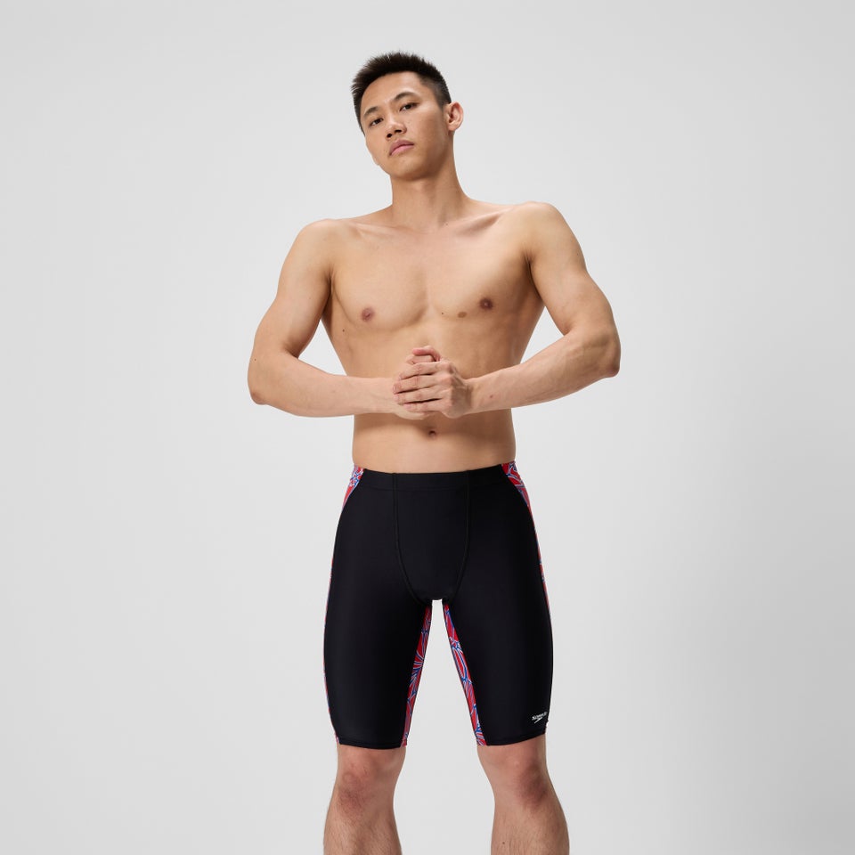 Men's Club Training Printed Jammer Red/White/Blue