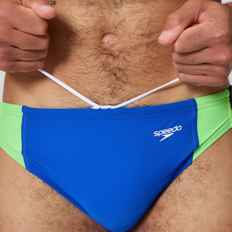 Men's Beachstar Colorblock 2" Brief Blue/Green