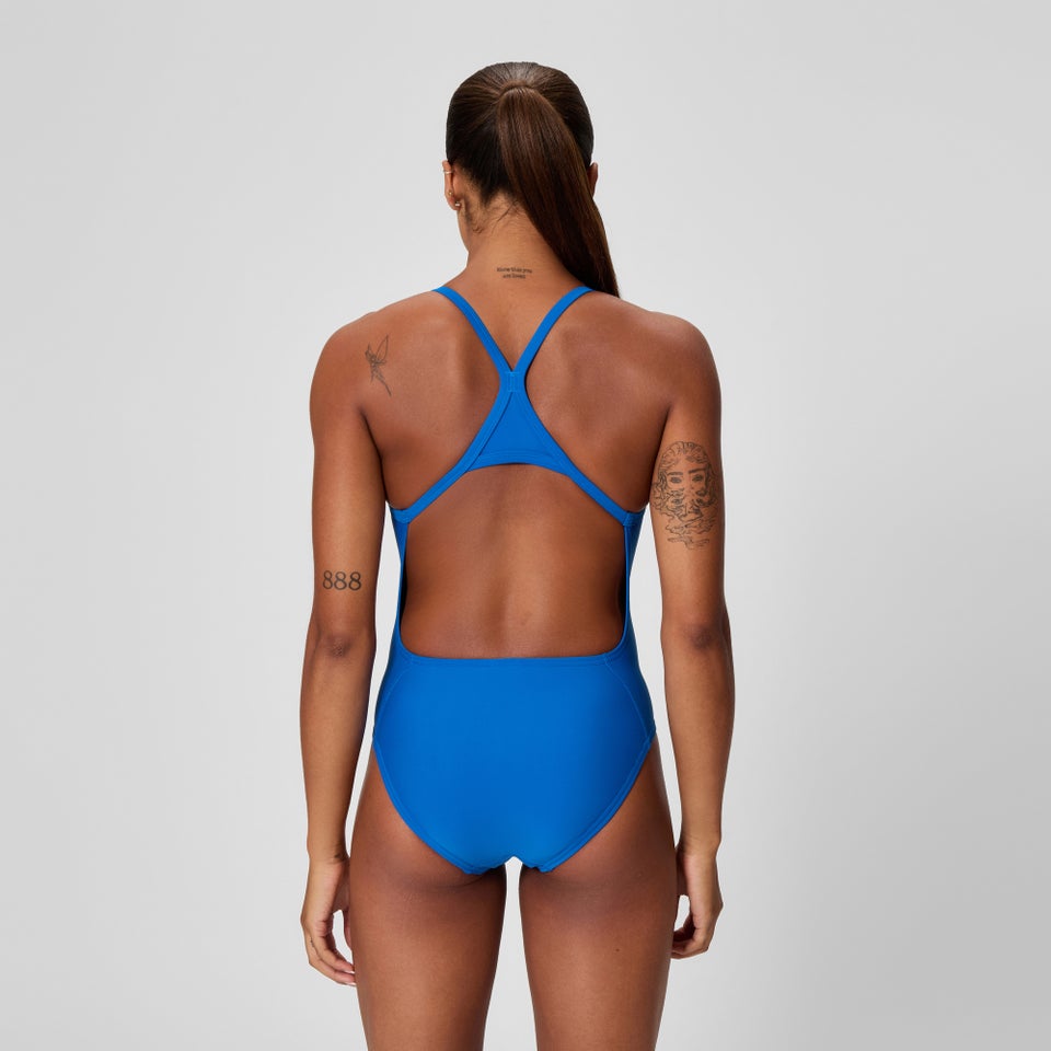 Women's Club Training Turnback One Piece Blue