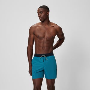 Men's Never Stop Solid 16" Swim Shorts Blue