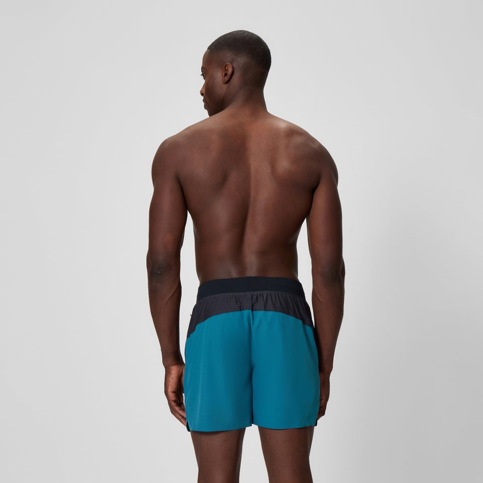 Men's Never Stop Solid 16" Swim Shorts Blue