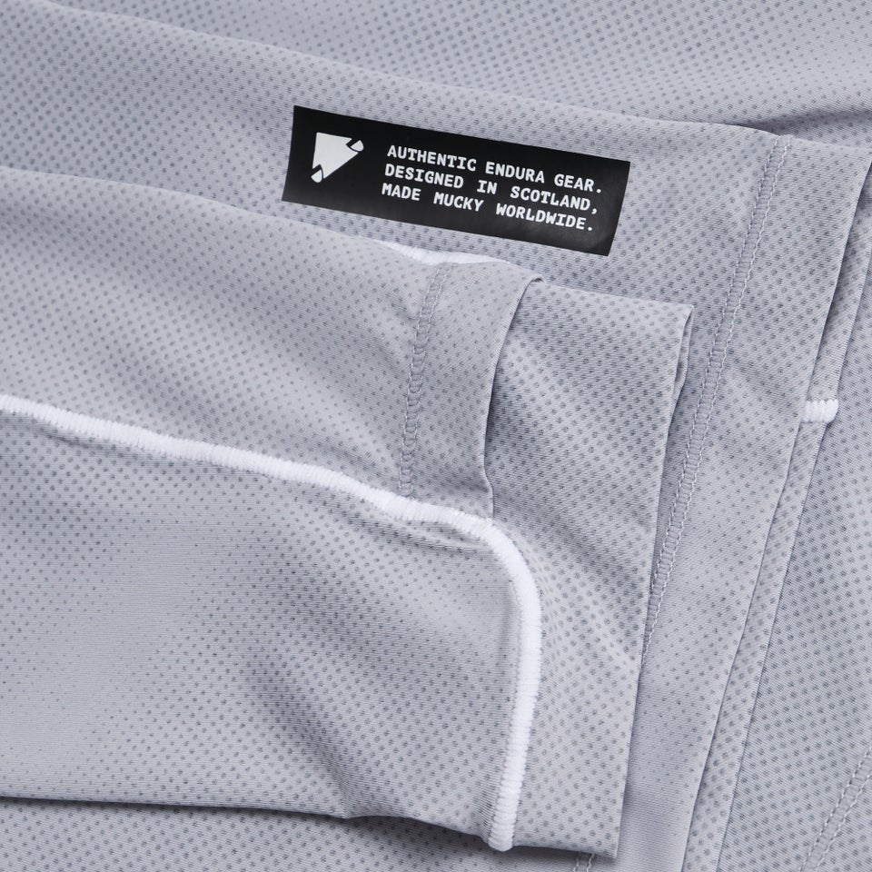 Herren AllTrack Rout L/A Tech T-Shirt - Aluminium