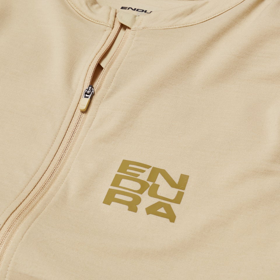 Herren AllTrack Ride L/A Trikot - Sand