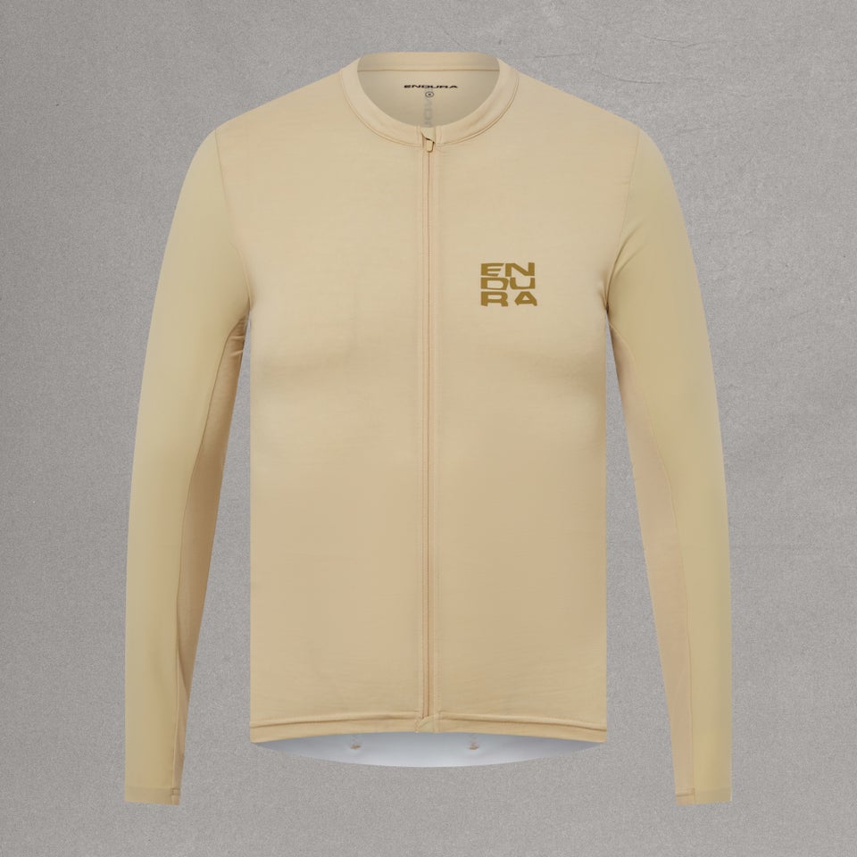 Herren AllTrack Ride L/A Trikot - Sand