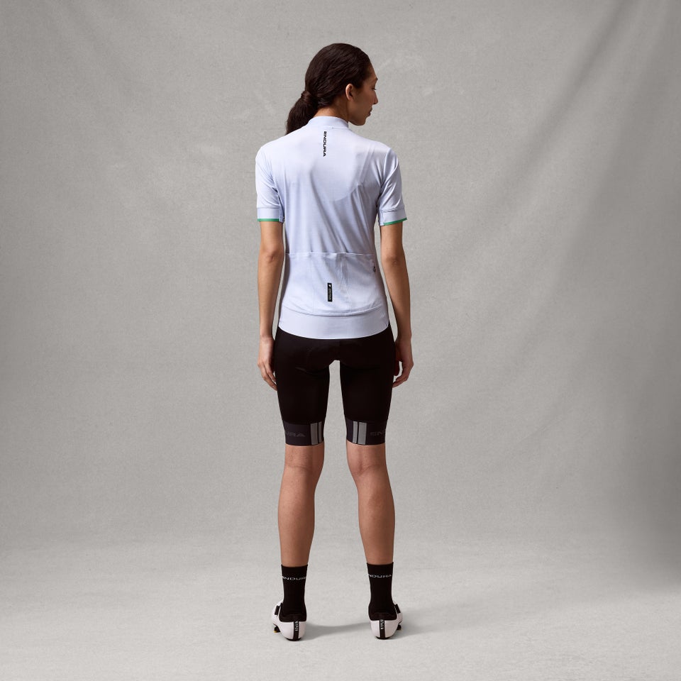 Damen FS260 Print K/A Trikot - Aero Blau