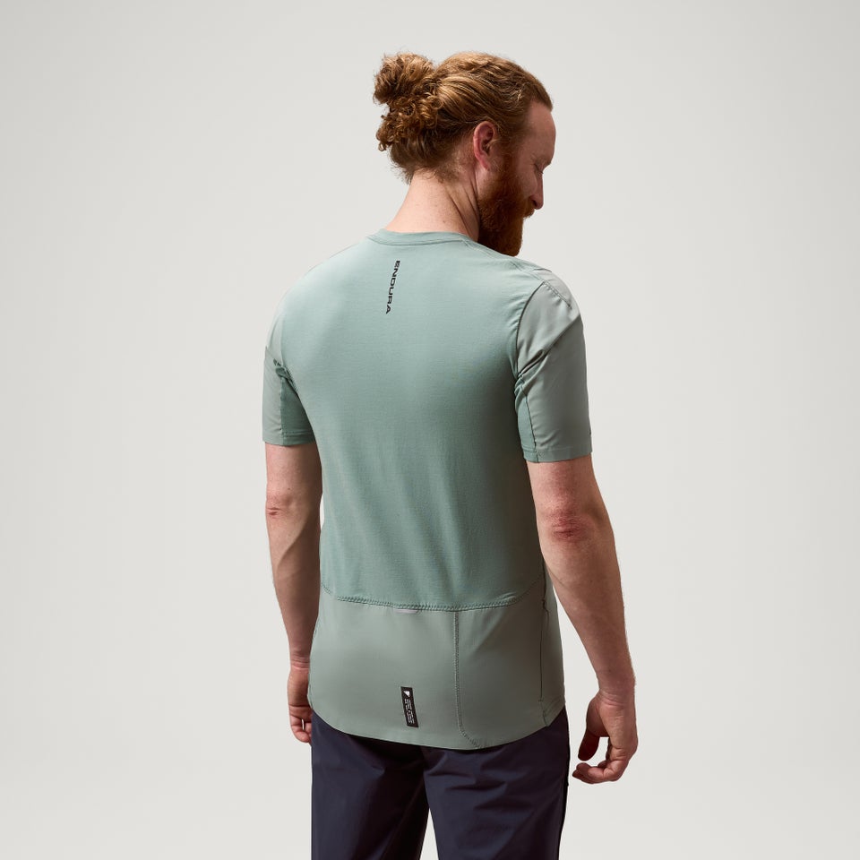 Men's AllTrack Ride S/S Tech Tee - Sage Green