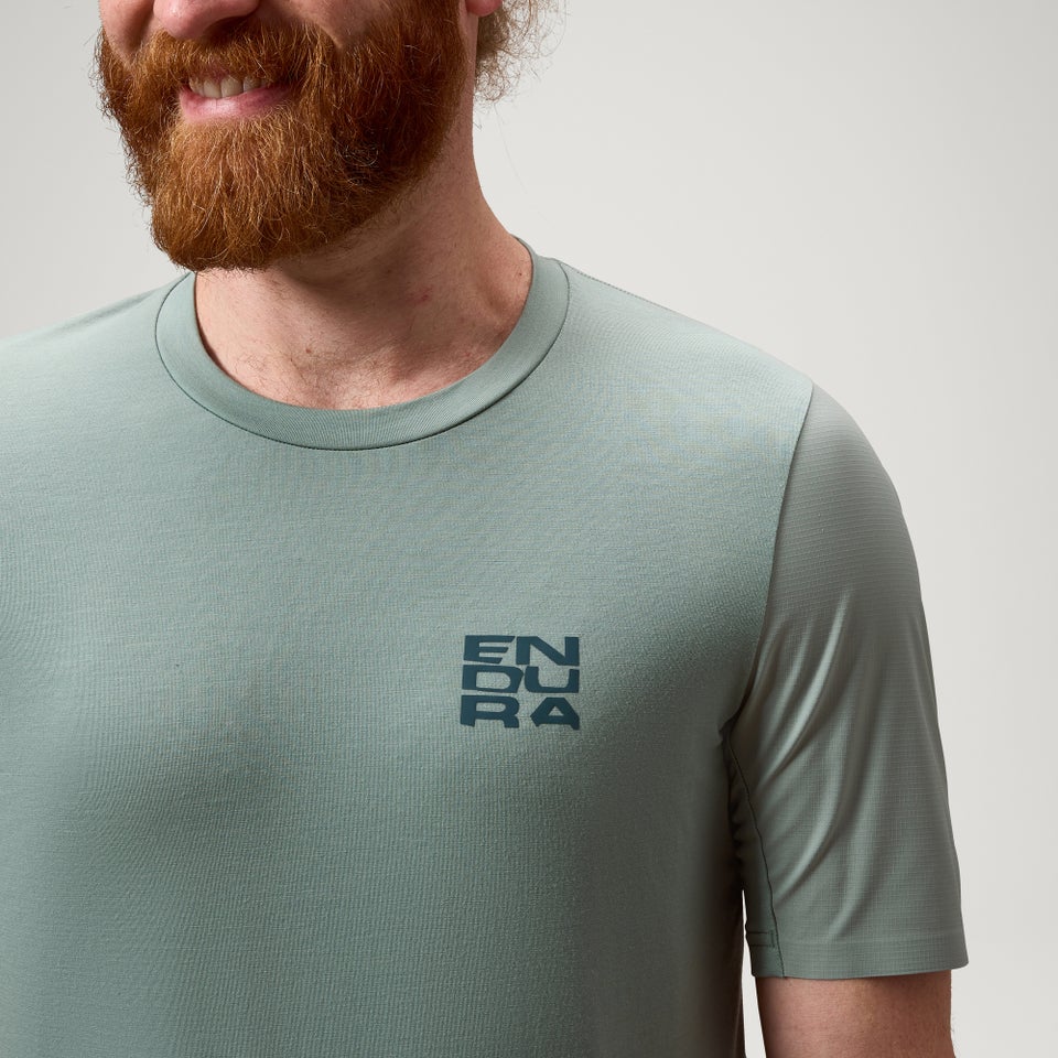 Men's AllTrack Ride S/S Tech Tee - Sage Green