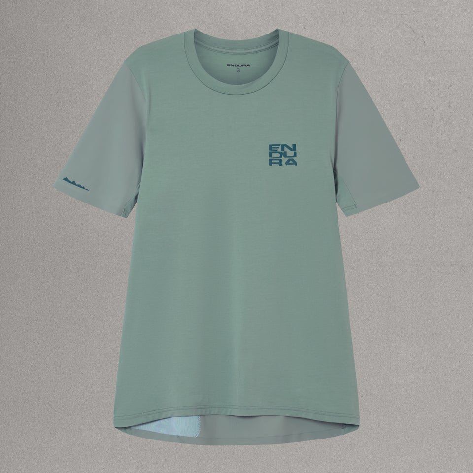Men's AllTrack Ride S/S Tech Tee - Sage Green