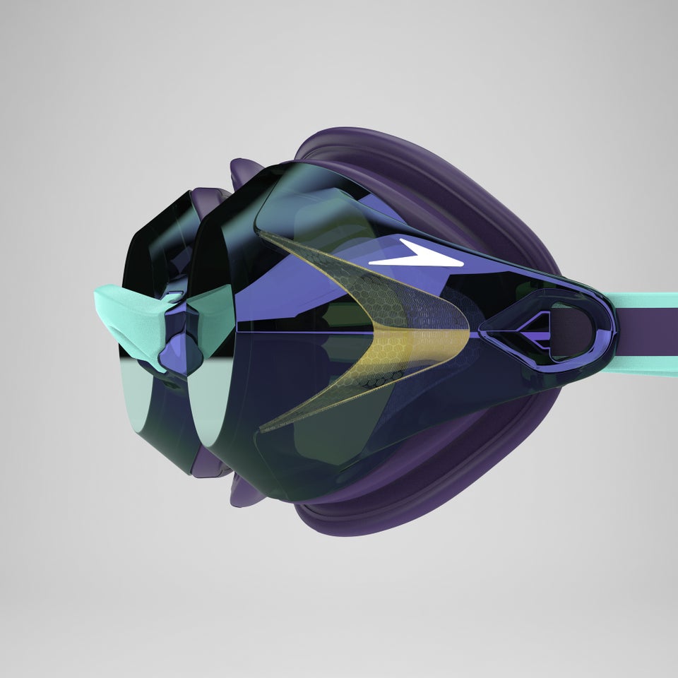 Women's Vanquisher 3.0 Mirrored Goggles Purple/Green