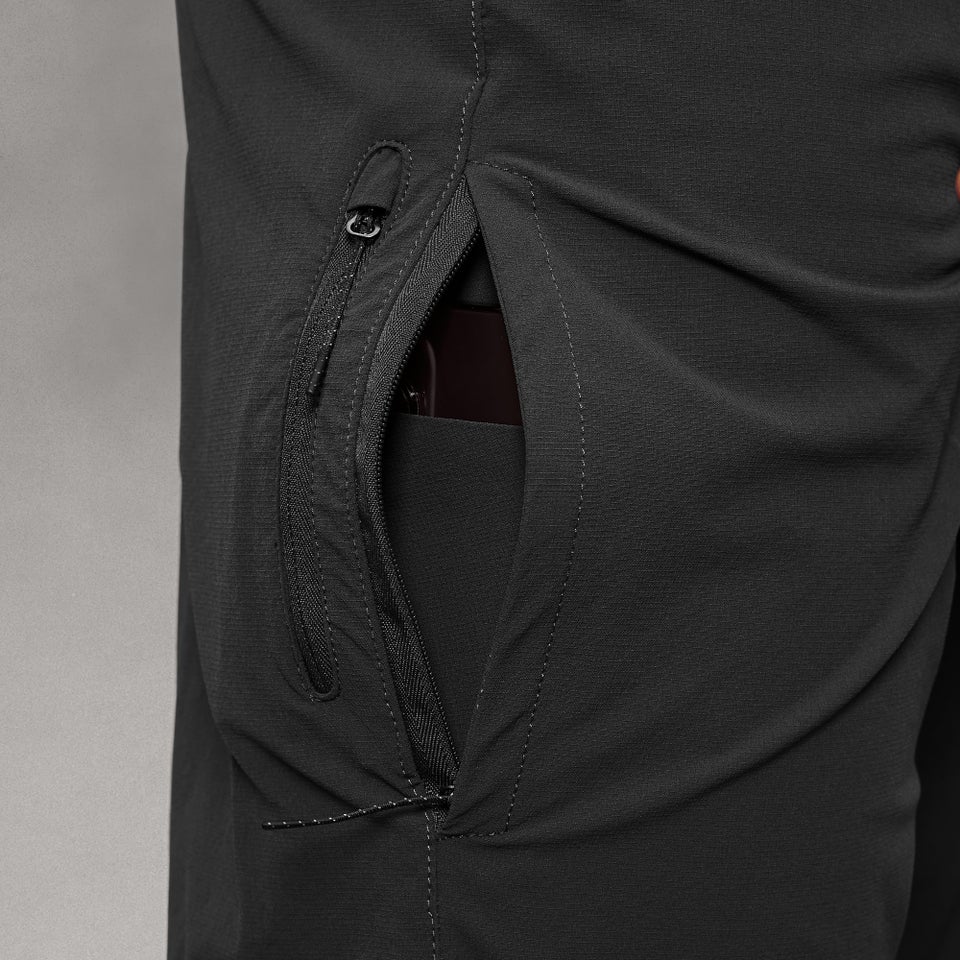 Men's AllTrack Ride Over Shorts - Black