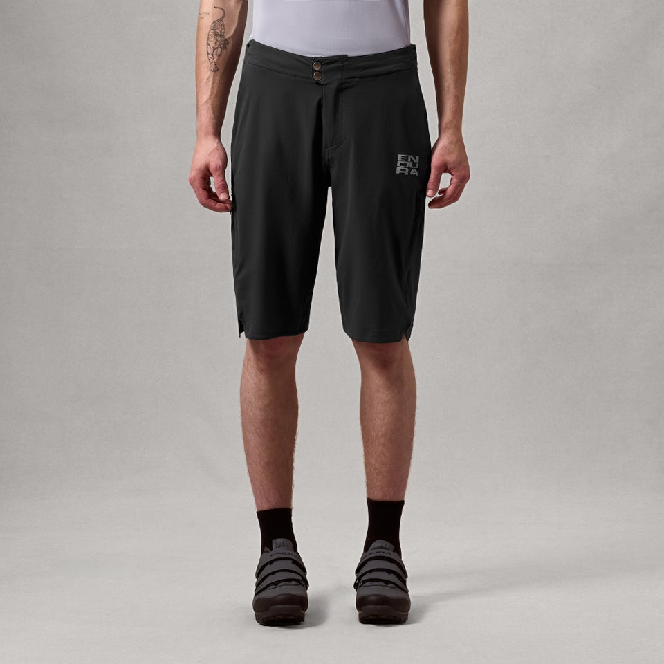 Men's AllTrack Ride Over Shorts - Black