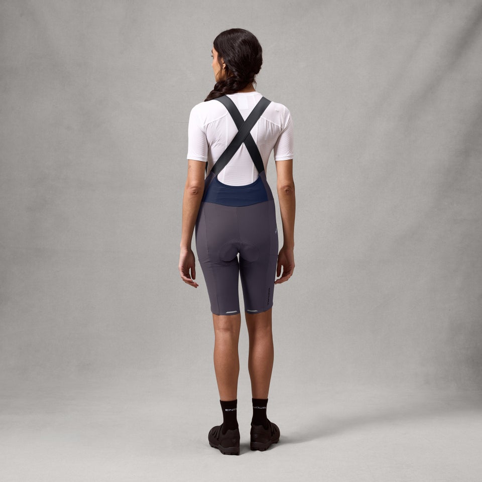 Women's AllTrack Ride Bib Shorts - Carbon Grey