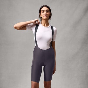 Women's AllTrack Ride Bib Shorts - Carbon Grey