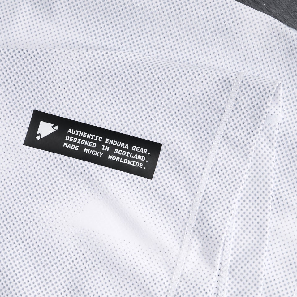 Herren AllTrack Rout K/A Tech T-Shirt - Weiß