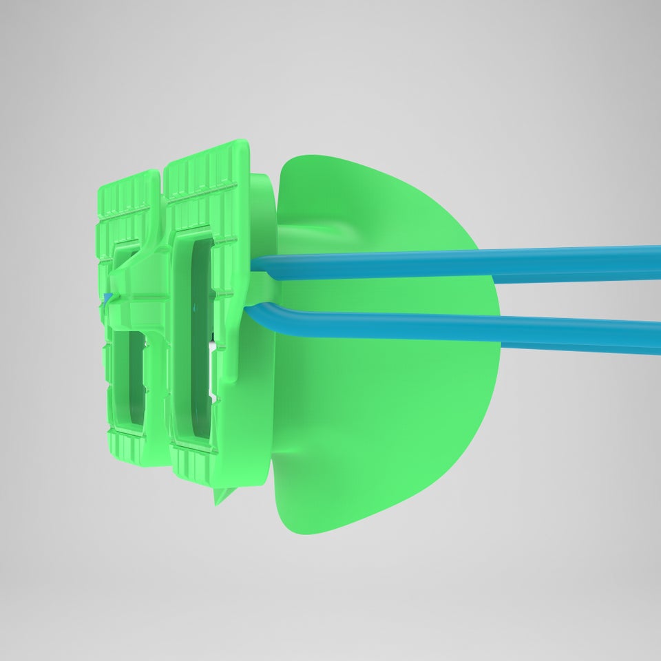 Kids Sunny G Overworld Goggles Green/Blue