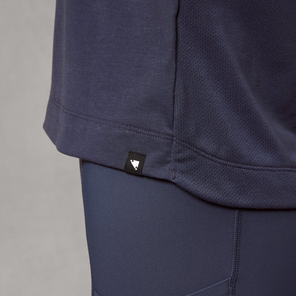 Damen Loop Tech Tank - Carbon Grau