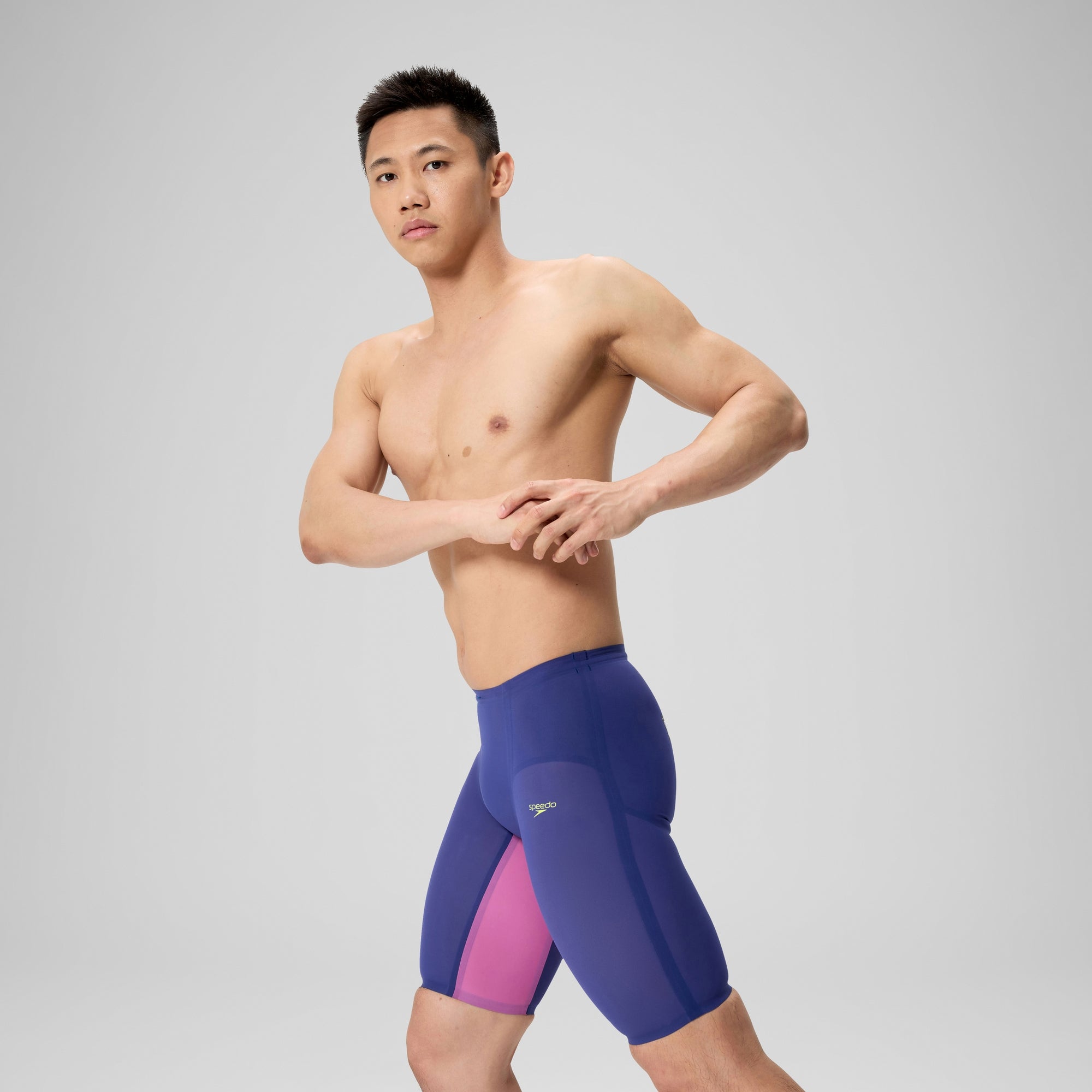 Men's Fastskin LZR Pure Valor 2.0 High Waisted Jammer Navy/Purple