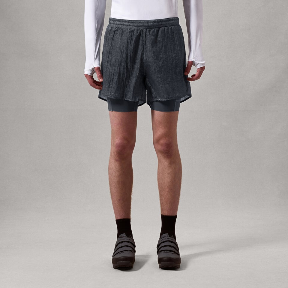 Herren AllTrack Lite Lined Shorts - Carbon Grau