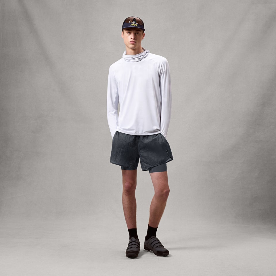 Herren AllTrack Lite Lined Shorts - Carbon Grau