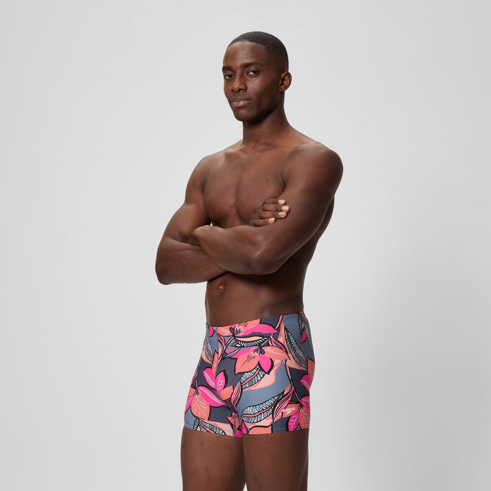 Men's Beachstar Printed Square Leg Coral/Gray