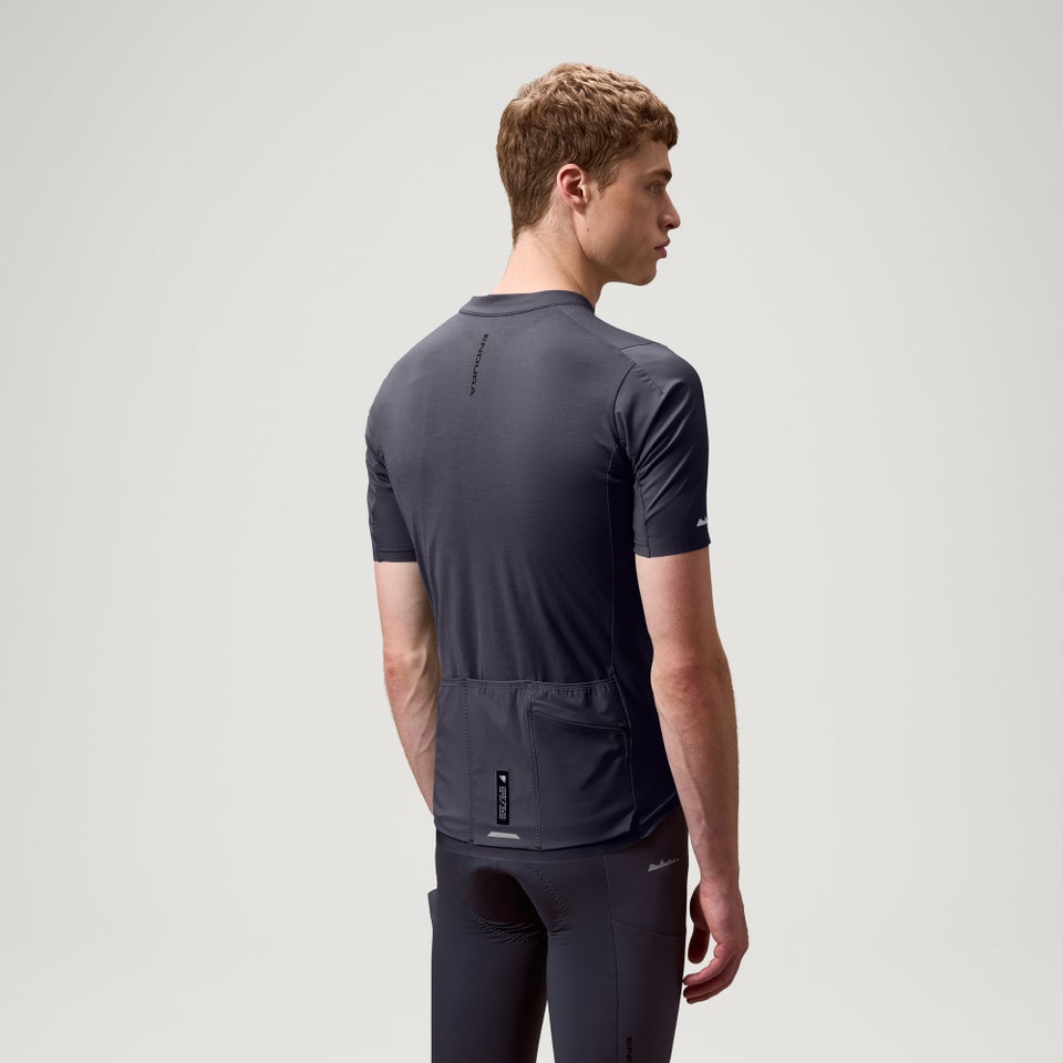 Men's AllTrack Ride S/S Jersey - Carbon Gray