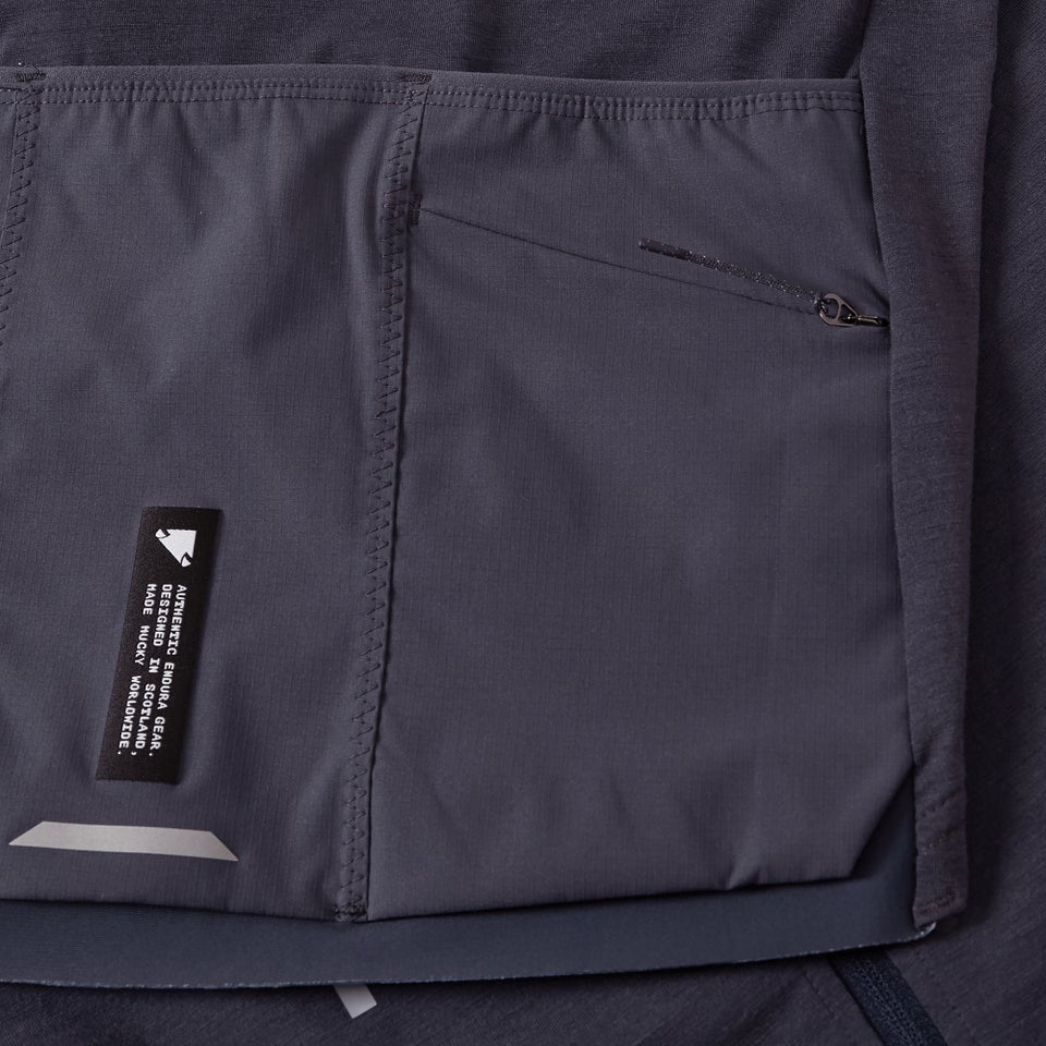 Men's AllTrack Ride S/S Jersey - Carbon Gray