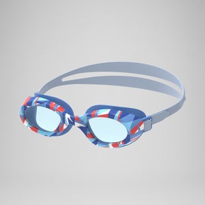 SPEEDO JR FUTURA HYDRO PRT RED - ONE SIZE