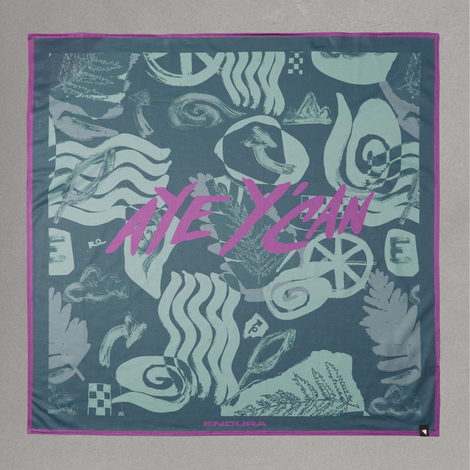 AllTrack Ride Resort Bandana - Carbon Grau