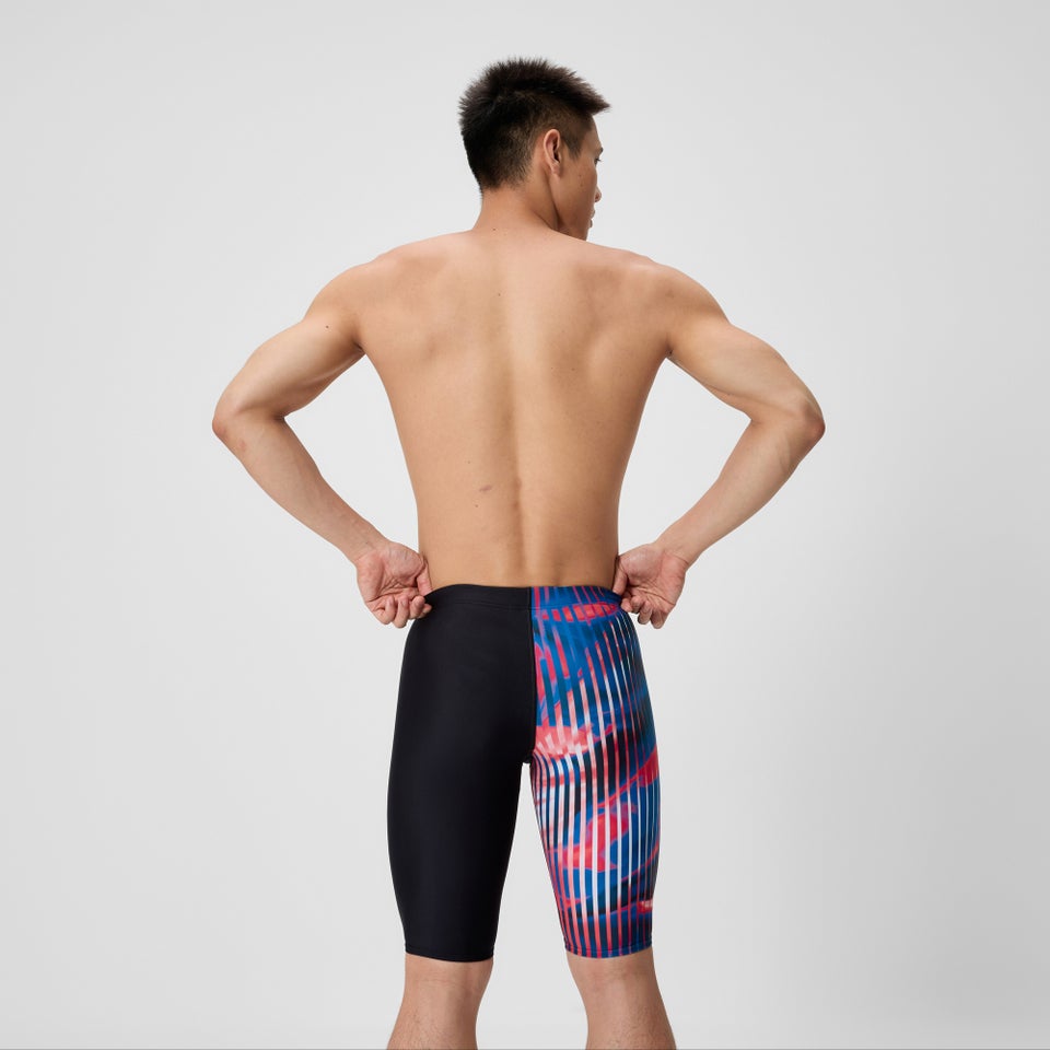 Men's Club Training Printed Jammer Red/White/Blue