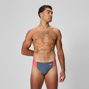 Men's Beachstar Colorblock 2" Brief Gray/Coral