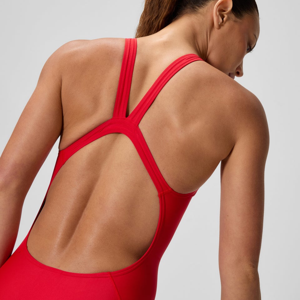 Women's Guard Leaderback One Piece Red